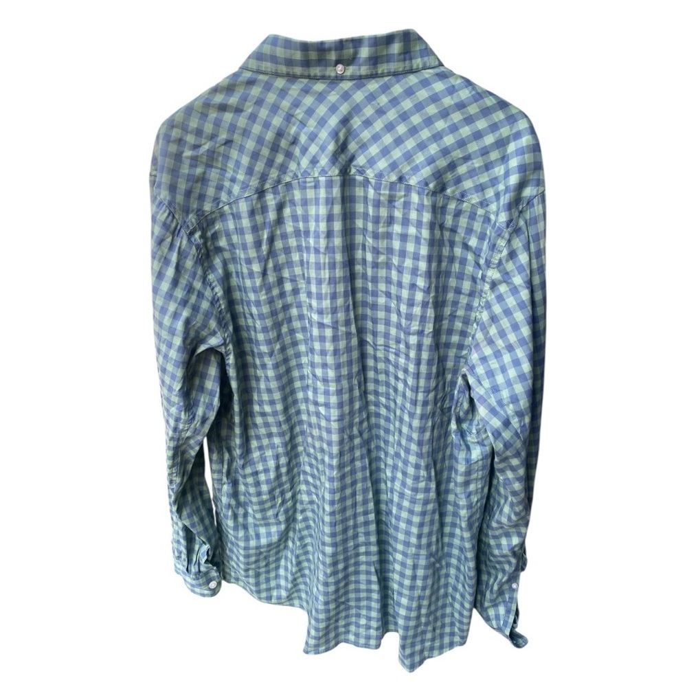 Duluth Trading Co Untucked Men's Button Up Long Sleeve Shirt I Size: L (TALL) - Picture 6 of 6